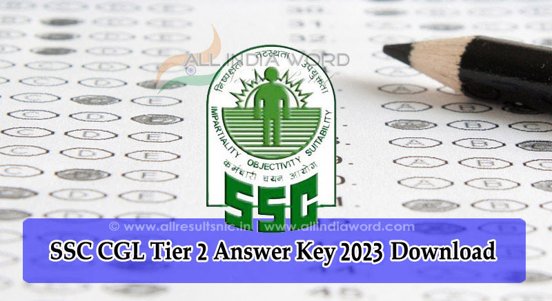 SSC CGL Answer Key 2023